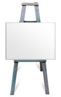 Art Easel With Canvas