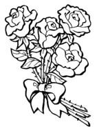 Rose Flower Coloring Pages Printable N2
