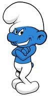 angry Smurf