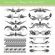 Wedding Invitation Clip Art Designs