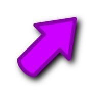 Up And To The Right Arrow Icon