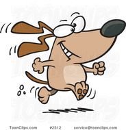 Cartoon Dogs Walking N8