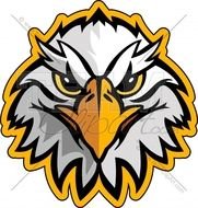 Eagle Mascot Logo Clip Art N4