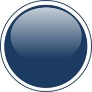 Glossy Button Icon Clip Art