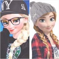 Anna And Elsa Hipster