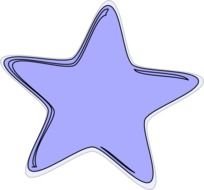Blue Star Clip Art N40
