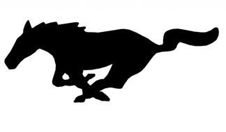 Ford Mustang Silhouette drawing