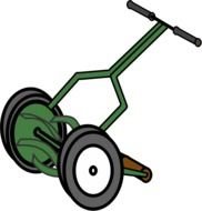 Lawn Mower Clip Art N99