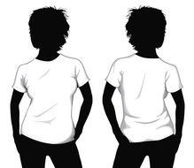 Girl T Shirt Template