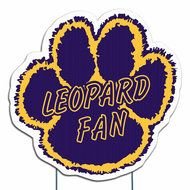 Paw Shaped Yard Sign