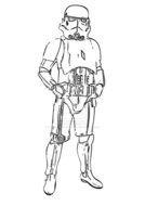 Stormtroopers Coloring Pages drawing