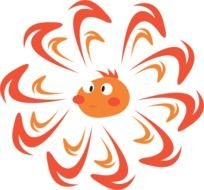 Cartoon Sun Clip Art N60