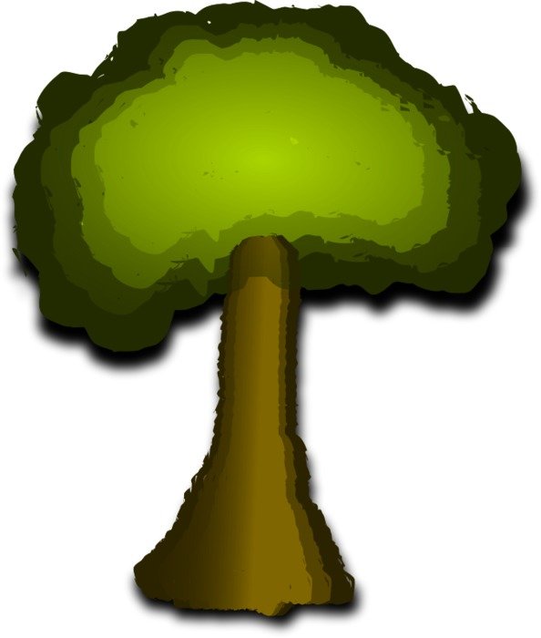 Green Tree Clip Art N12