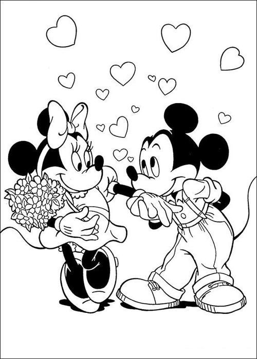 Dibujos De Mickey Para Colorear