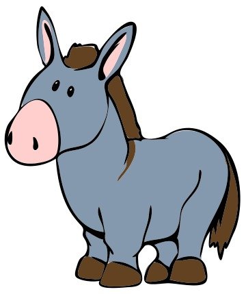 Cartoon Donkey N8