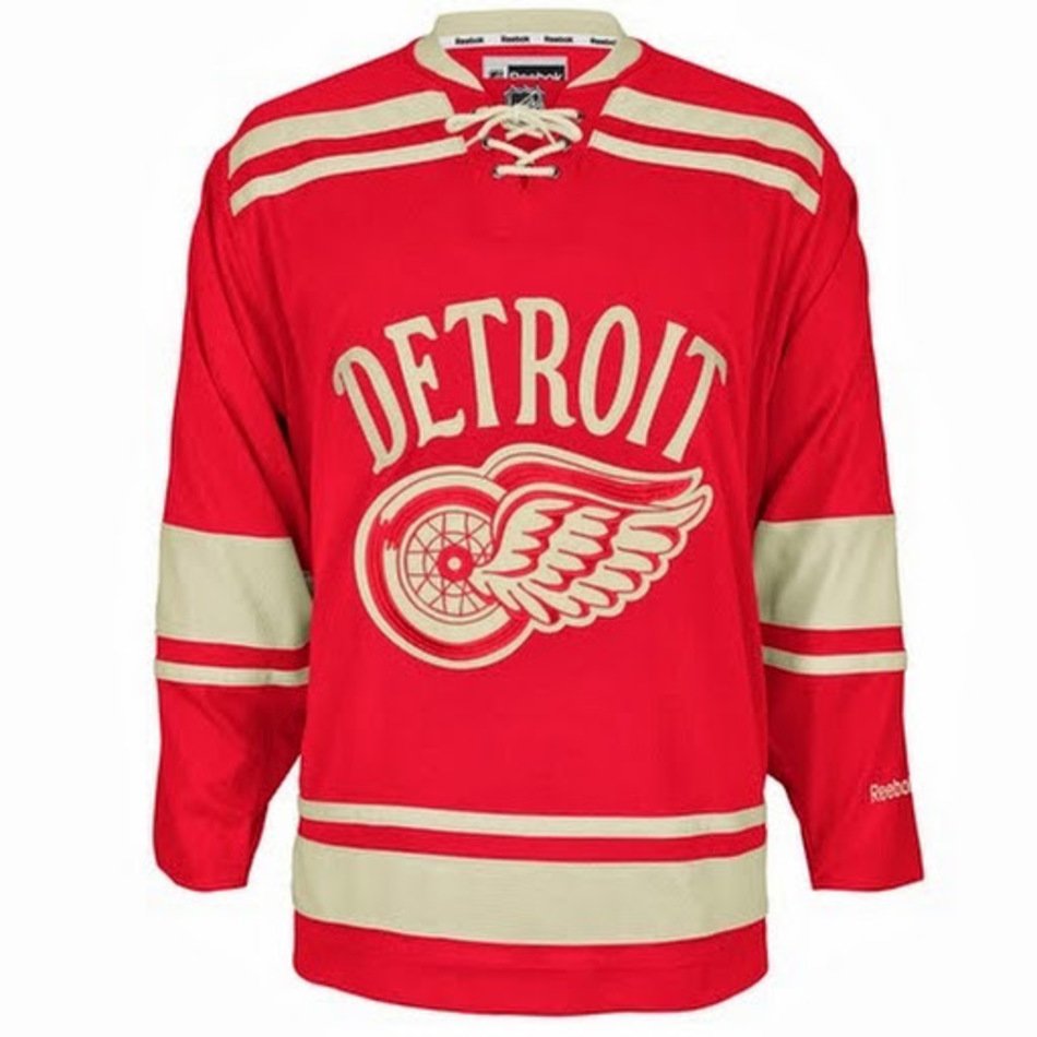 Detroit Red Wings Winter Classic Jersey