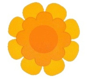 Yellow Flower Clip Art N45