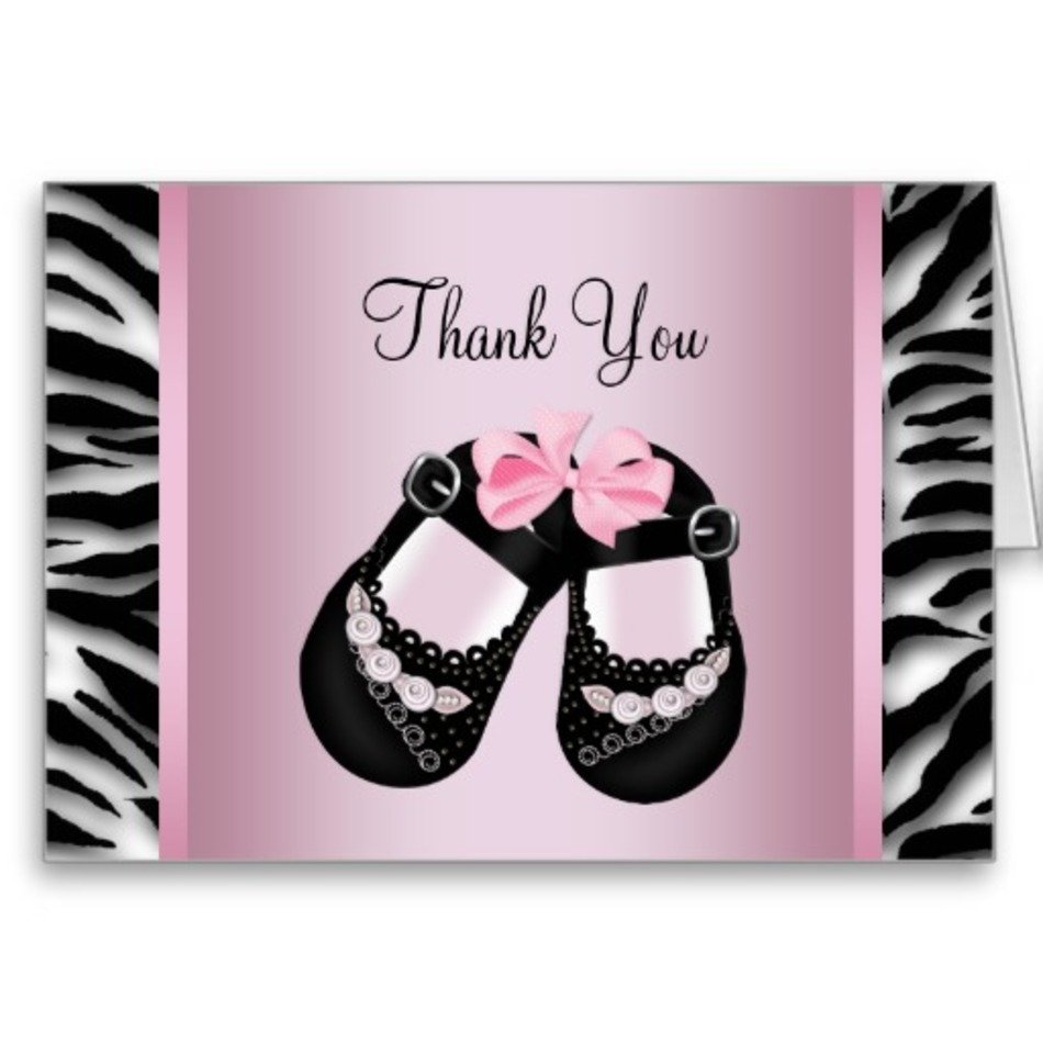 Girl Baby Shower Cards
