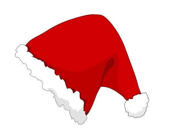 Hat Christmas Santa Clip Art Free Vector