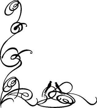Swirl Line Clip Art N9