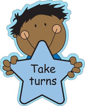 Taking Turns Coloring Pages