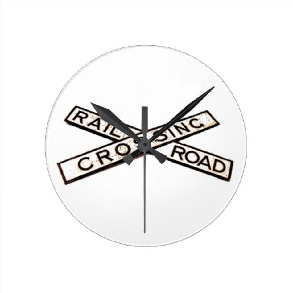 Vintage Railroad Crossing Sign