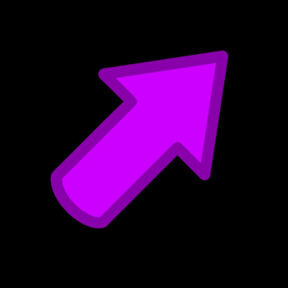 Up And To The Right Arrow Icon