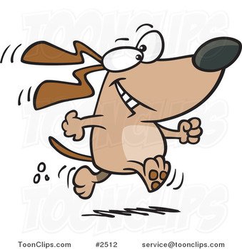 Cartoon Dogs Walking N8