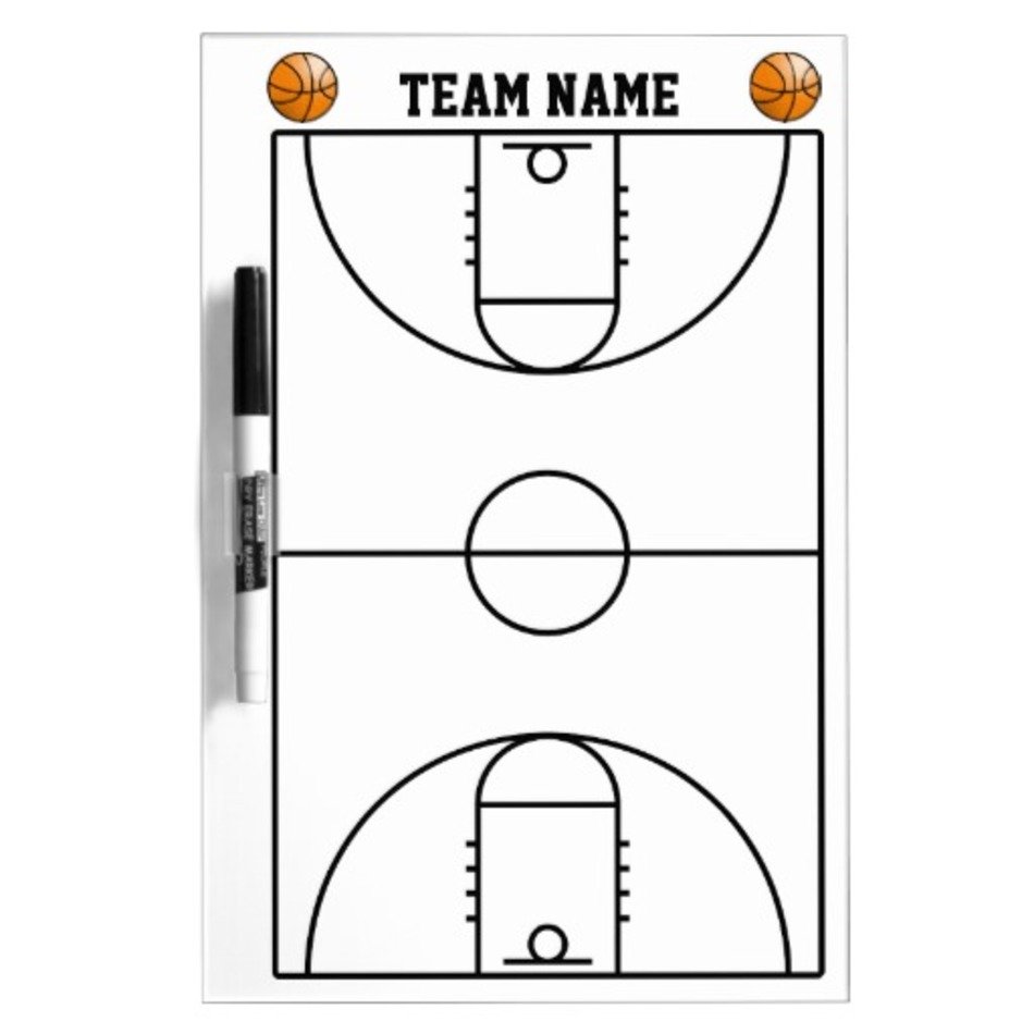 Black And White Basketball Court free image download