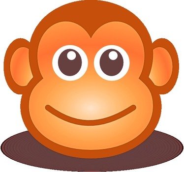 Happy Monkey Face