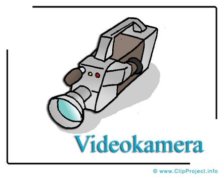 Bildtitel Videokamera Clipart Free
