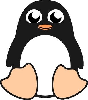 Penguin Clip Art N132