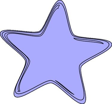 Blue Star Clip Art N40