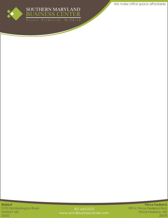 Sample Business Letterhead Templates