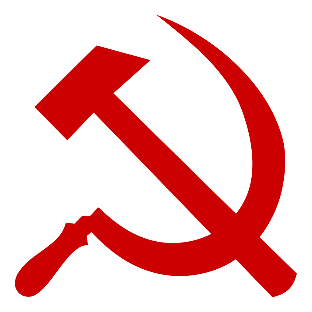 Isolated Red Hammer And Sickle Free Image Download