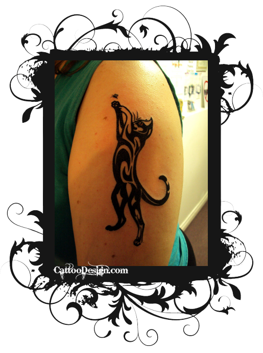 Tribal Cat Tattoo N2 Free Image Download   1293017 