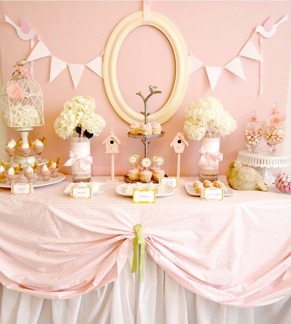 Pink Themed Baby Shower Ideas free image download