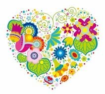 Abstract Heart Designs N3