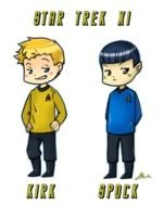 cartoon Star Trek characters