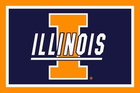 Illinois Football Logo darwing