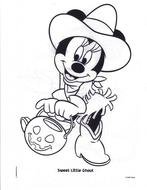 Minnie Mouse Coloring Pages N7