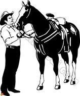 Native American Horse Clip Art N3