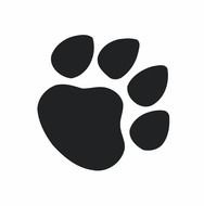 Clipart of Paw Print