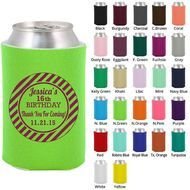 Personalized Wedding Koozies N6