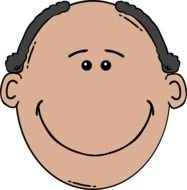 Man Face Clip Art N21