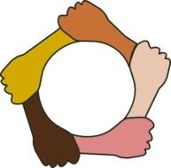 Open Hands as a graphic illustration