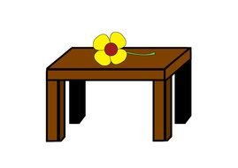 Cartoon Table darwing