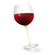 Cartoon Wine Glass N5