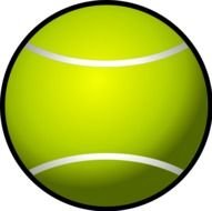 clipart of the Tennis Ball