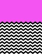 Chevron pink Pattern drawing